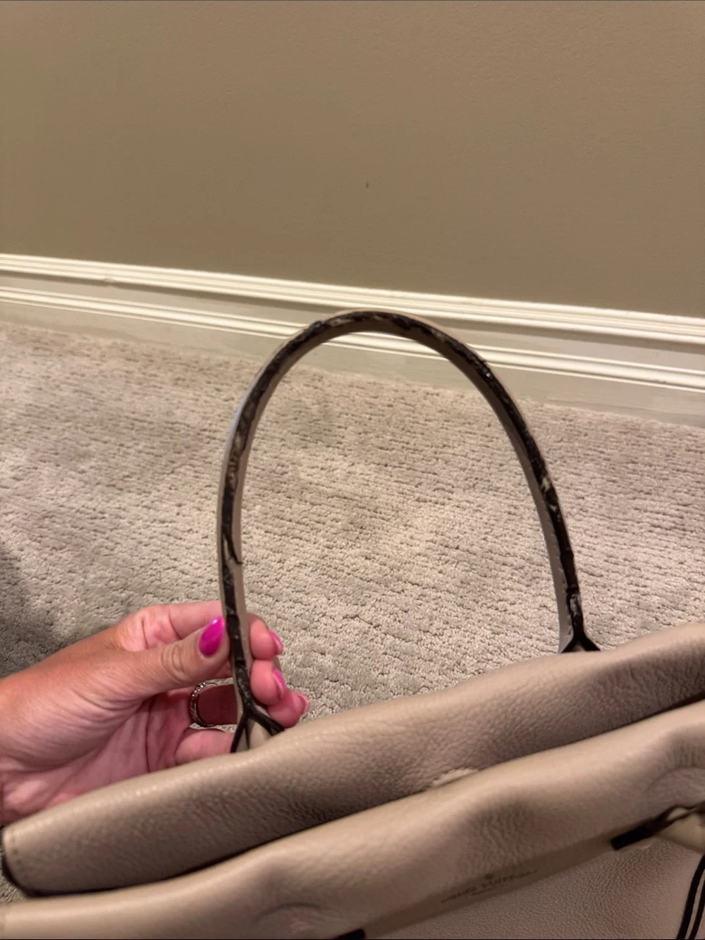 Louis Vuitton PM Mono Velour Galet Tote - Picture 6 of 16